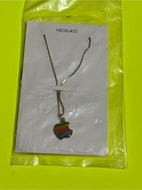 Vintage Apple necklace, (RARE) 1983.